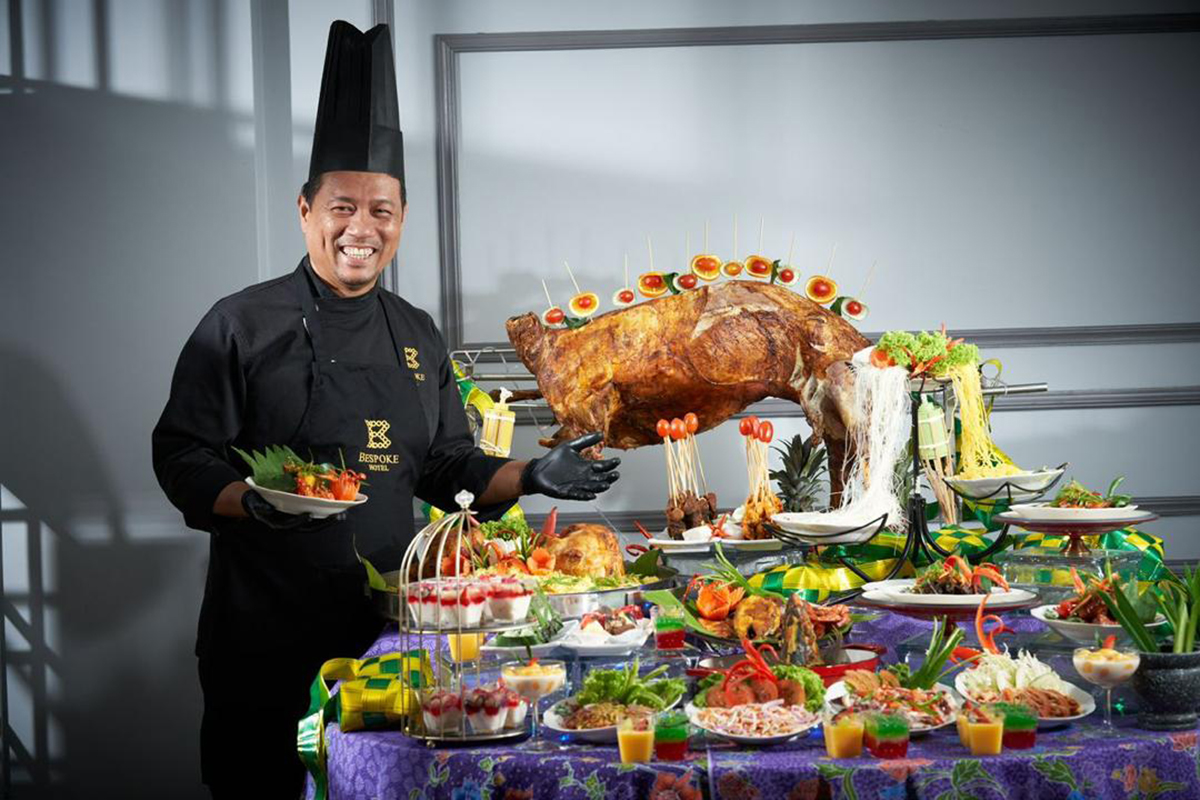 Bespoke Hotel Puchong Horizon Café chef prepared eventful meals