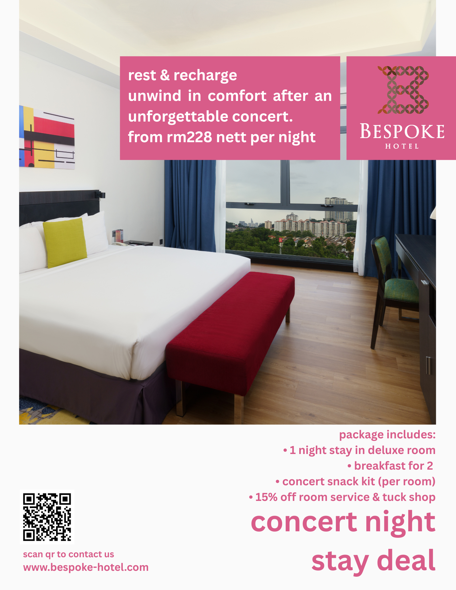 Concert Night Stay Deal