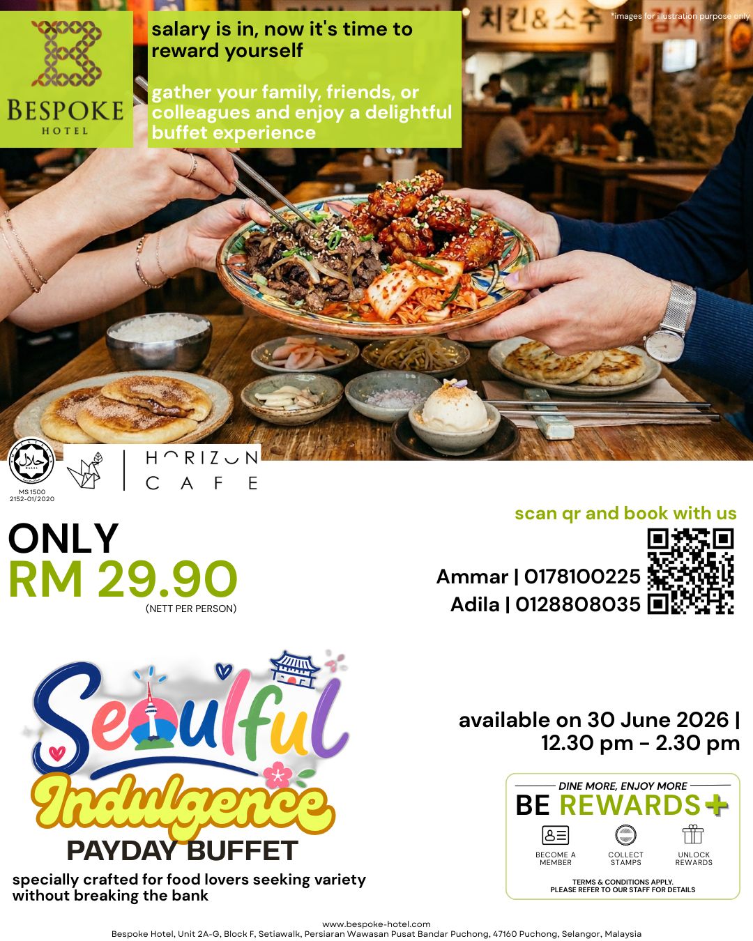 Seoulful Indulgence Payday Buffet